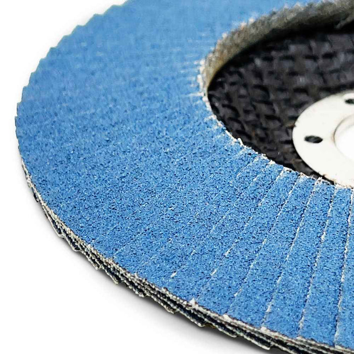 Insize INFDZ125120 125mm x 22mm 120 Grit Zirconium Flap Disc