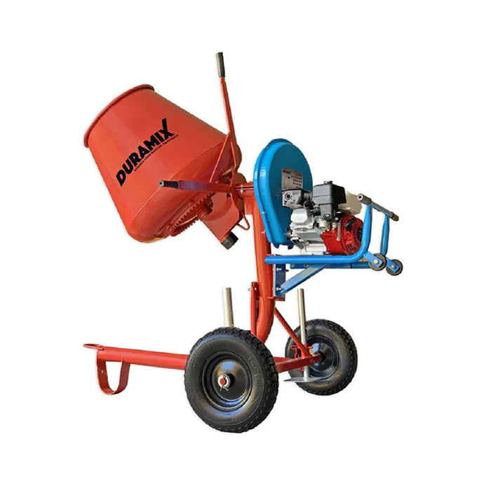 Duramix DMBM35HONDA 100L Honda Cement Mixer + DMFS100FF Steel Wheelbarrow Bundle