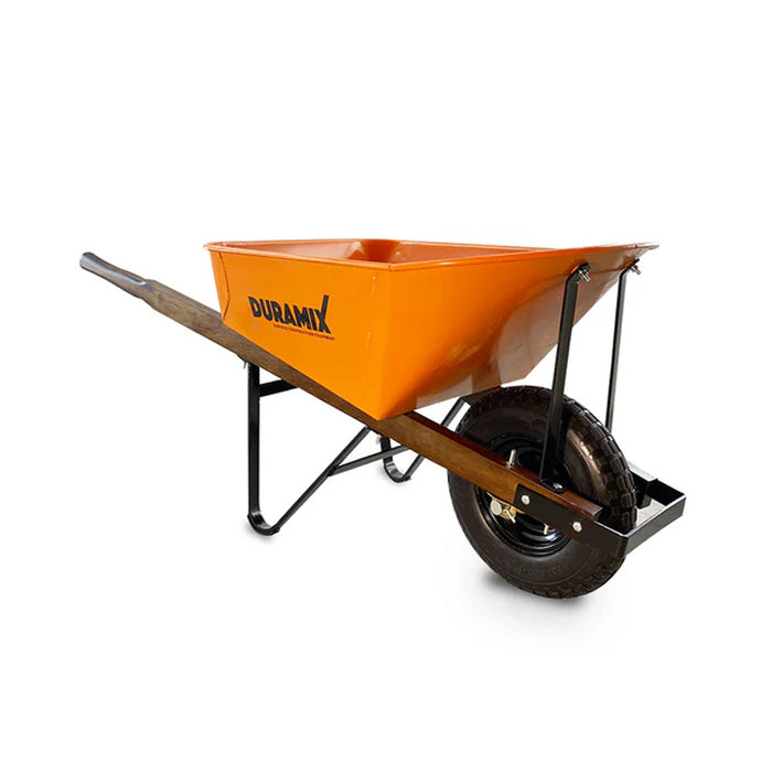 Duramix DMFS100FF 100L 150kg Heavy Duty Brickies Steel Wheelbarrow
