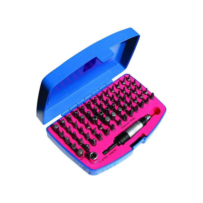 AuzGrip A71275 67 Piece 1/4" Square Drive Assorted Power Bits Set