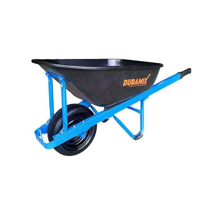 Duramix DMCPT100FF 100L 150kg Heavy Duty Poly Tray General Purpose Wheelbarrow
