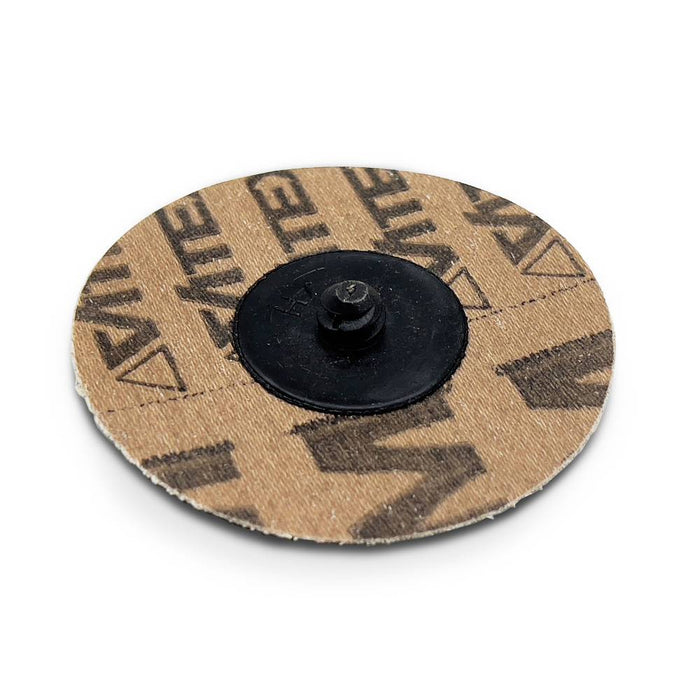 Insize INRRDZ7560 25 Piece Zirconium Oxide Roloc Style Sanding Disc Front 