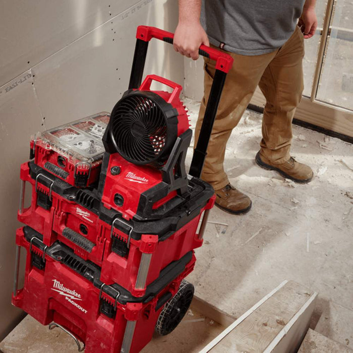 Milwaukee M18AF20 18V PACKOUT Cordless Jobsite Fan (Skin Only)