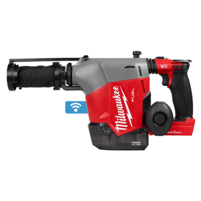 Milwaukee M18FHAFOH160 18V 16mm FUEL Cordless Overhead SDS Plus Rotary Hammer with Integrated Dust Extractor & ONE-KEY (Skin Only)