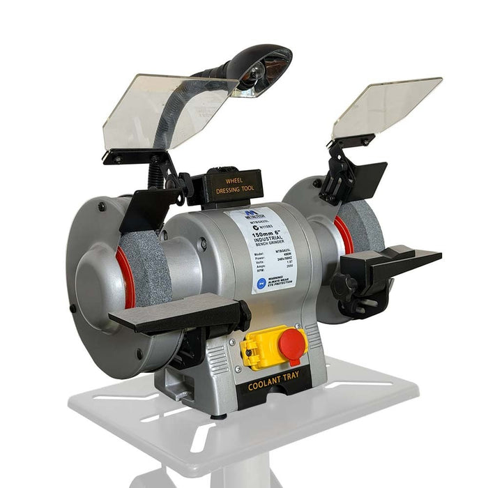 Metaltech MTBG625L 150mm (6") 450W Industrial Bench Grinder