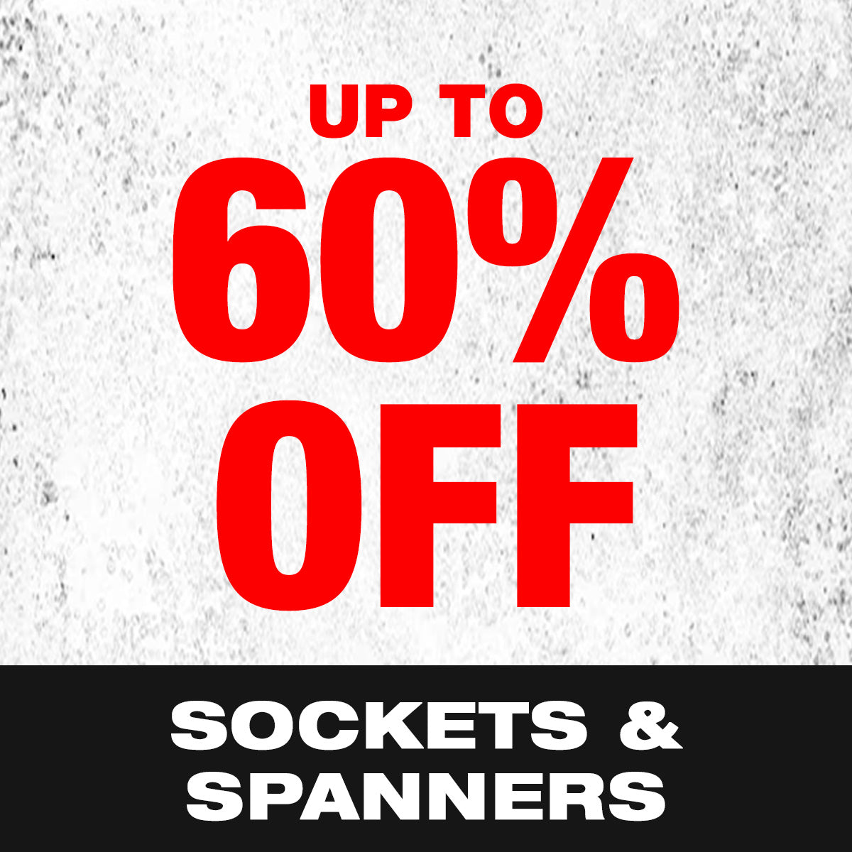 Up to 60% OFF Sockets & Spanners