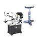 Metaltech MTBS8S Metal Cutting Band Saw + MTRSF52 Flat Roller Stand Bundle