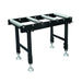 Metaltech MTRST604 1m Heavy Duty Roller Conveyor Table