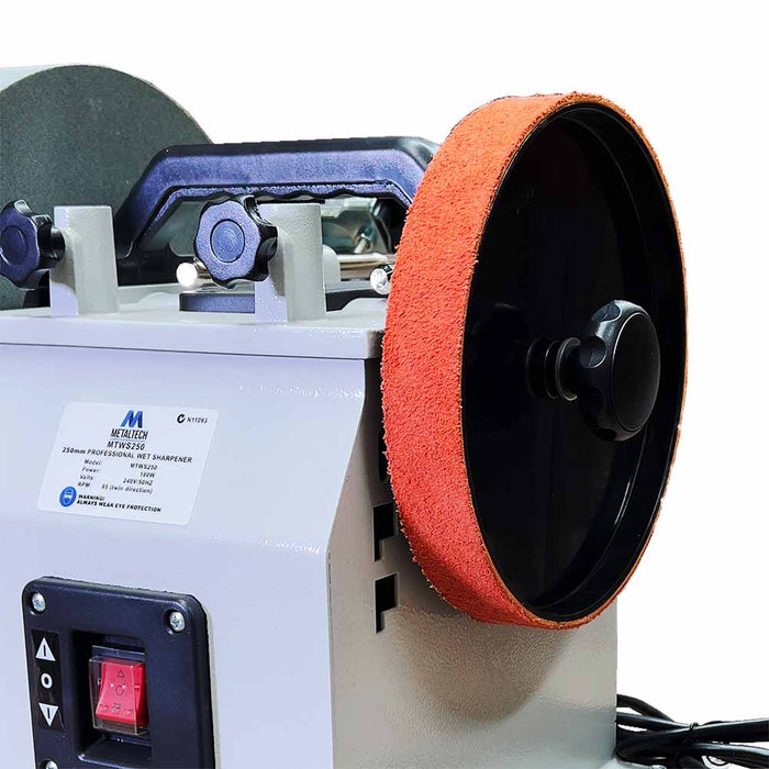 Metaltech MTWS250 250mm 180w Professional Wet Sharpener Side