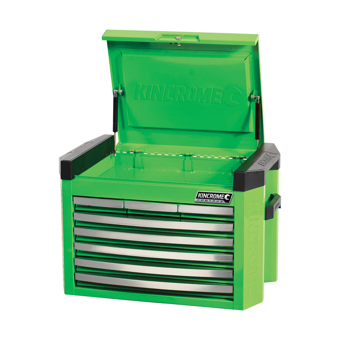 Kincrome P1562G 321 Piece 15 Drawer 29" Green Contour Workshop Tool Kit