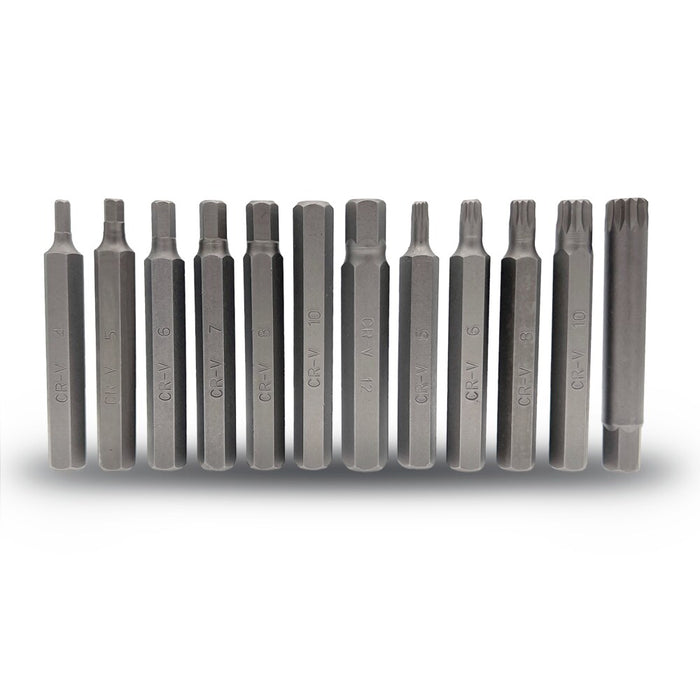 Pittsburgh P71170 40 Piece 1/2'' & 3/8" Square Drive Power Bit Set