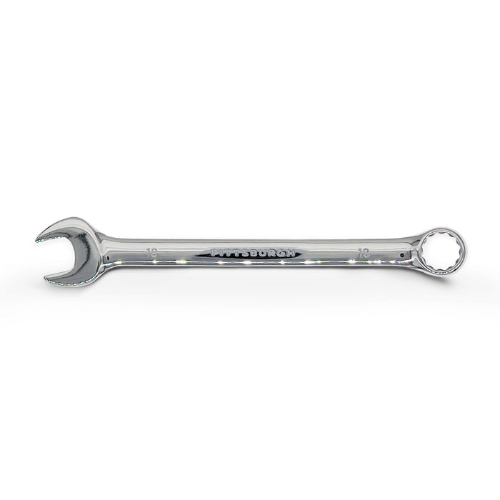 Pittsburgh 18mm Metric Open End and Ring Spanner Front