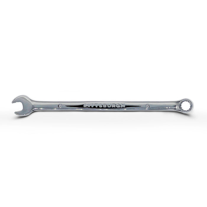 Pittsburgh 6mm Metric Open End and Ring Spanner Front