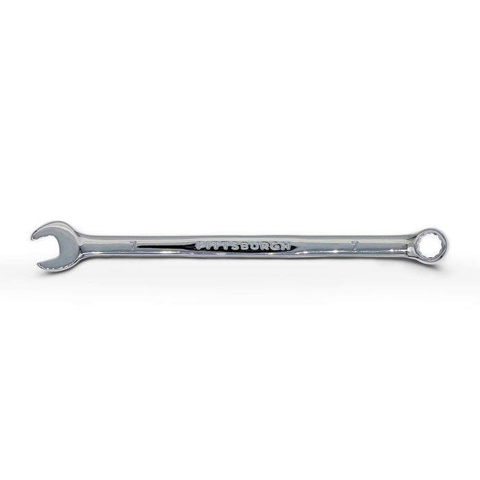 Pittsburgh 7mm Metric Open End and Ring Spanner Front