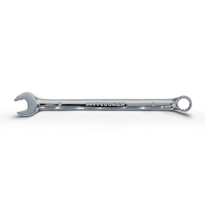 Pittsburgh 9mm Metric Open End and Ring Spanner Front