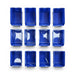Pittsburgh P30002 30 Bin Wall Mounted Storage System BlueBoxes