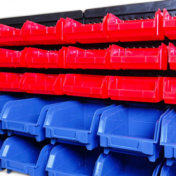 Pittsburgh P30002 30 Bin Wall Mounted Storage System InstalledDetailsA