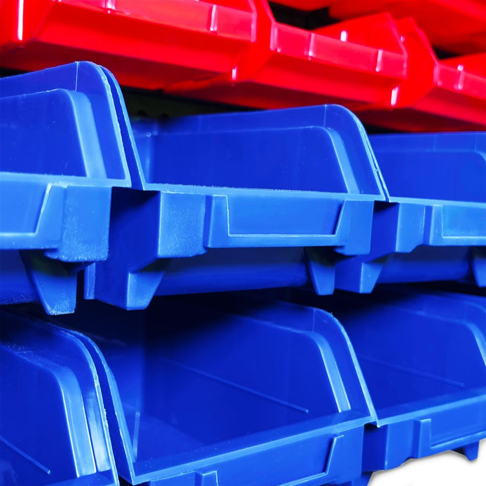 Pittsburgh P30002 30 Bin Wall Mounted Storage System | Tools Warehouse