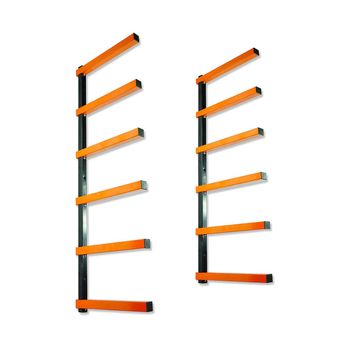 Pittsburgh P30001 300kg Multi Storage Rack Solution (Pair) + P67446 3 Piece Magnetic Tool Holder Set Bundle