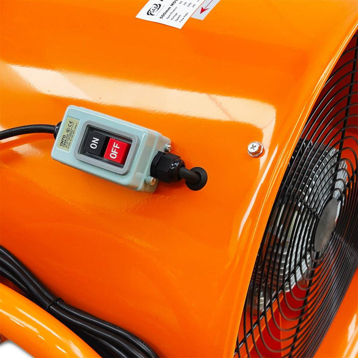 Pittsburgh PVF500 500mm (20") 1500w Portable Ventilation Blower Fan