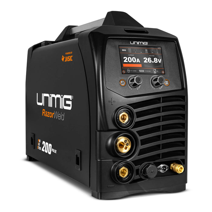 Unimig U11003K Razor 200 Pulse MIG/TIG/STICK Welder Kit