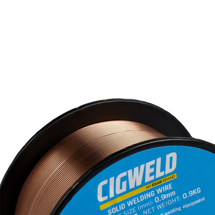 Cigweld WS0906 0.6mm 0.9kg WeldSkill Solid Wire