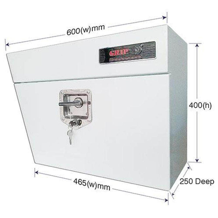 Grip 29250 60L Right Hand Side Steel Under Ute Tool Box
