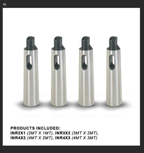 Insize Morse Taper Drill Sleeve Bundle