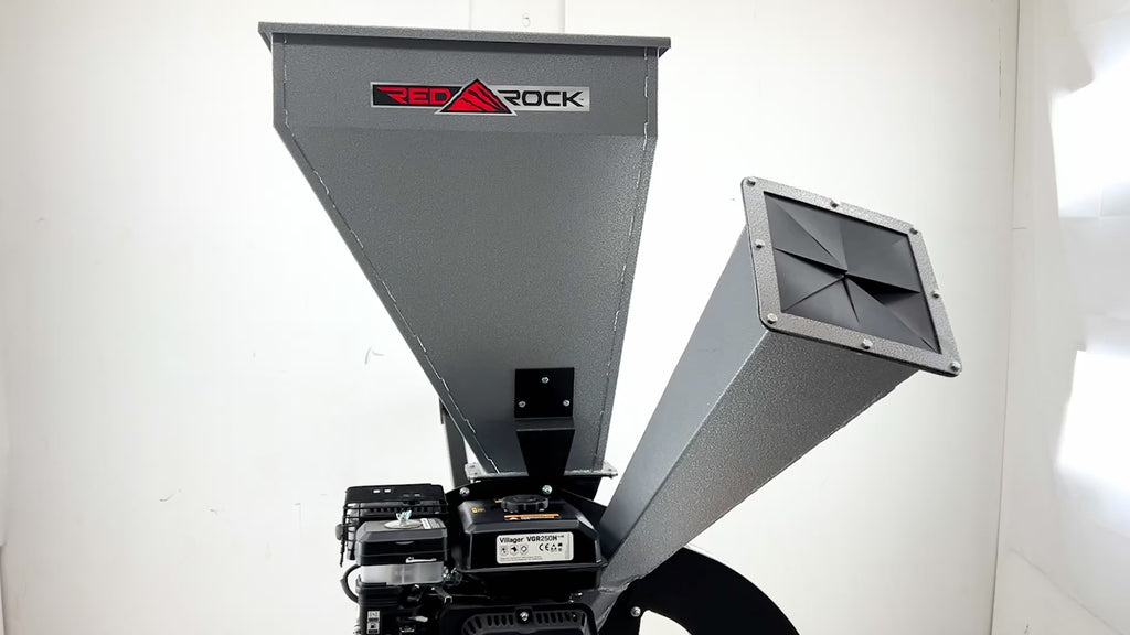 Red Rock CP75E 7HP 212cc Wood Chipper / Mulcher Video