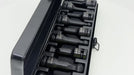 AuzGrip A84606 9 Piece SAE 1/2" Square Drive Ball End Hex Bit Impact Socket Set