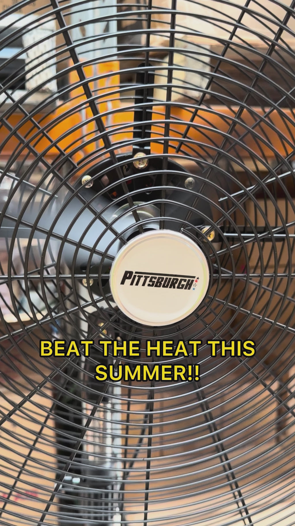 Pittsburgh PFS-75 750mm 280w Heavy Duty Industrial Pedestal Fan