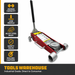 Pittsburgh T825011CLA 2000kg Floor Jack — Key Features