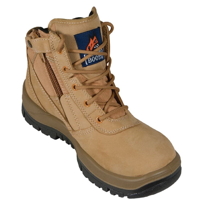 Mongrel 261050 Wheat SP ZipSider Steel Toe Safety Boots