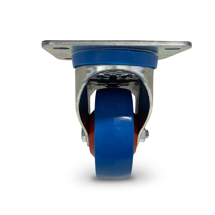 Grip 41985 125mm 250kg Industrial Blue Nylon Swivel Castor with Brake