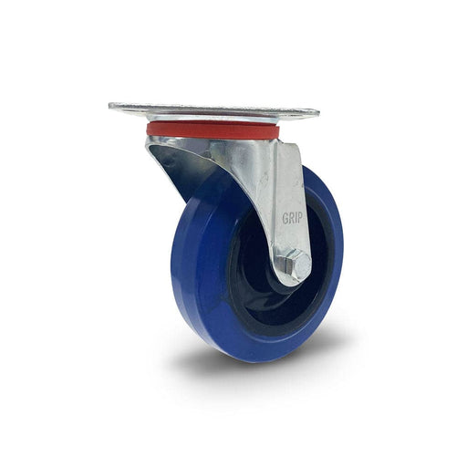 Grip Grip 43002 100mm 100kg Blue Elastic Rubber Nylon Core Swivel Castor