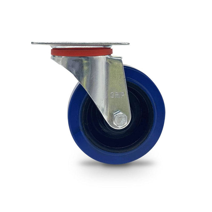 Grip Grip 43002 100mm 100kg Blue Elastic Rubber Nylon Core Swivel Castor