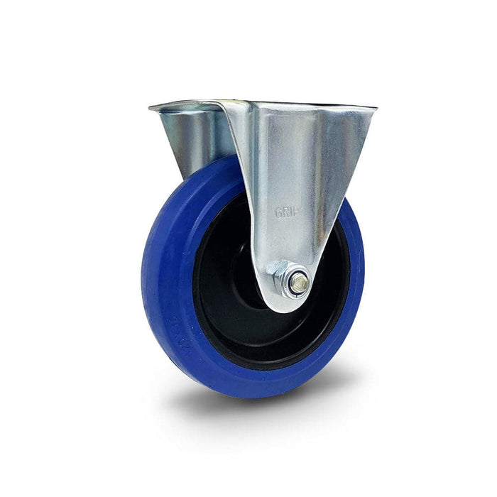 Grip Grip 43001 100mm 100kg Blue Elastic Rubber Nylon Core Fixed Castor