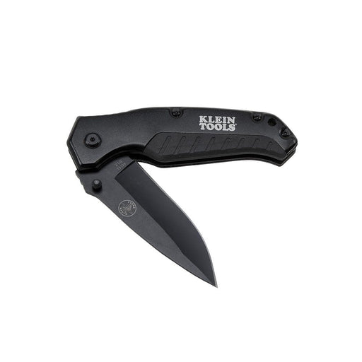Klein A-44220 Black Drop-Point Blade Pocket Knife