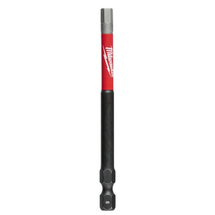 Milwaukee 48324592 6mm 89mm (3-1/2") SHOCKWAVE Hex Power Bit