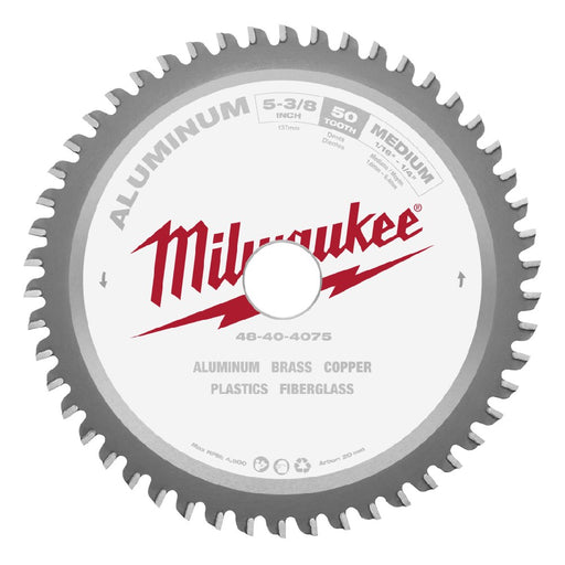 Milwaukee Milwaukee 48404075 135mm (5-3/8") 50T Non-Ferrous Metal Circular Saw Blade