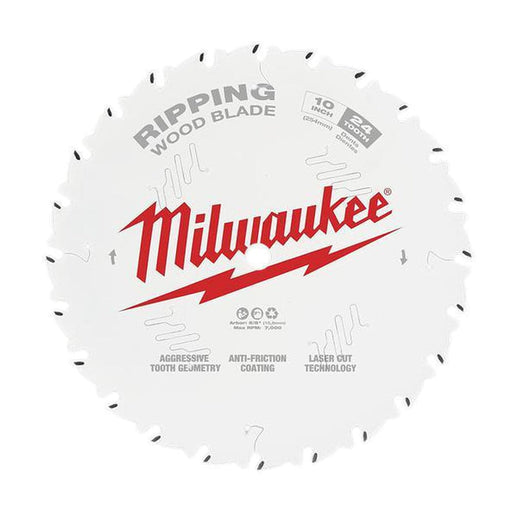 Milwaukee-48408020-254mm-10-24T-Ripping-Wood-Circular-Saw-Blade