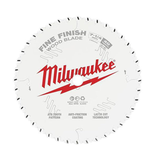 Milwaukee-48408726-184mm-7-1-4-40T-Fine-Finish-Wood-Circular-Saw-Blade