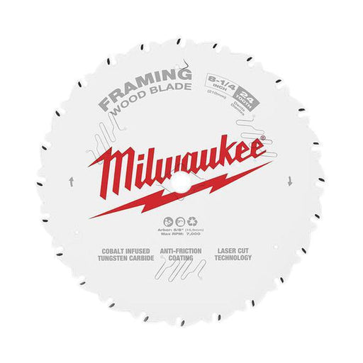 Milwaukee-48408820-210mm-8-1-4-24T-Ripping-Wood-Circular-Saw-Blade