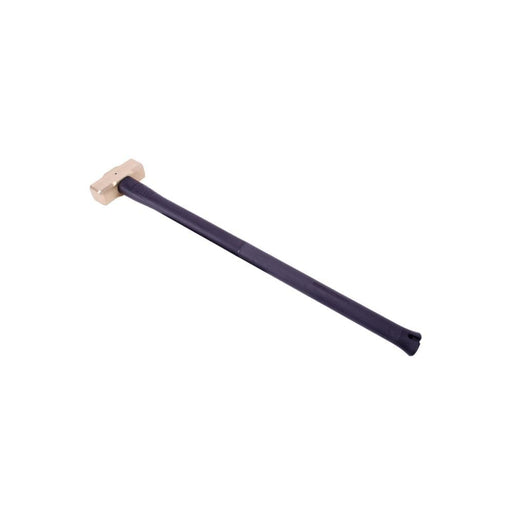 Mumme Tools 5HCFRH10 4.5kg (10lb) Fibreglass Handle Pinned Steel Core Brass Hammer