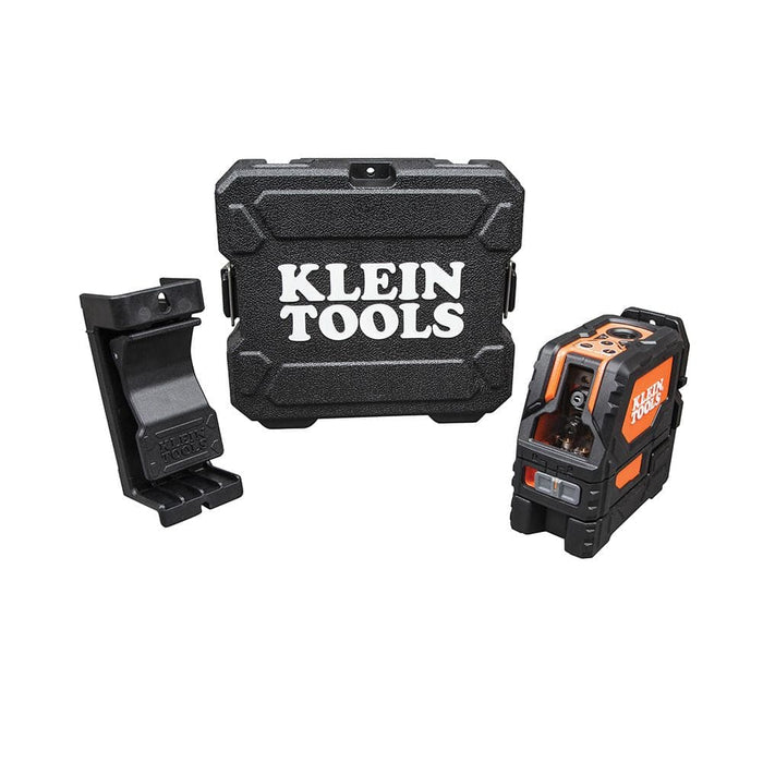 Klein A-93LCLS Self-Levelling Cross-Line Level with Plumb Spot Laser Level