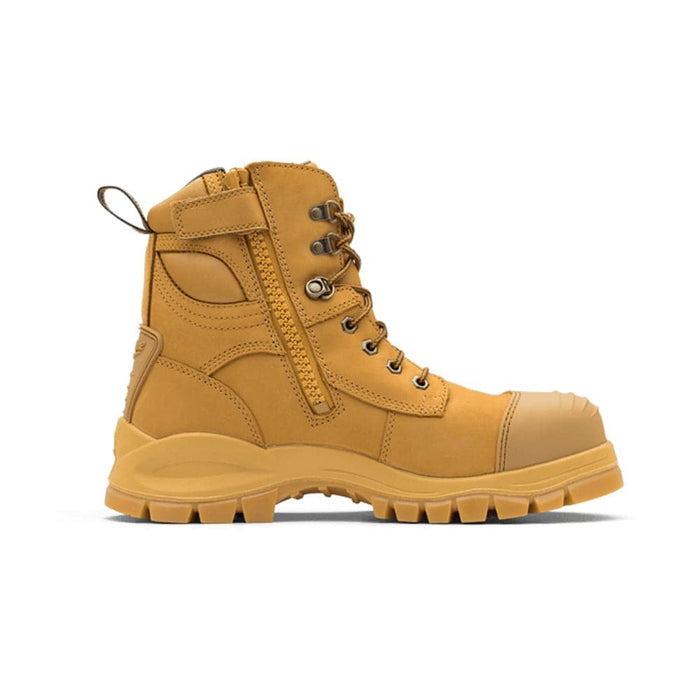 Blundstone 992 Wheat Nubuck Leather Steel Cap Safety Boots