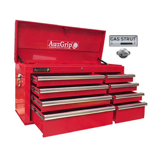 AuzGrip AuzGrip A00025 1051x412x553mm Red 8 Drawer Tool Chest Cabinet