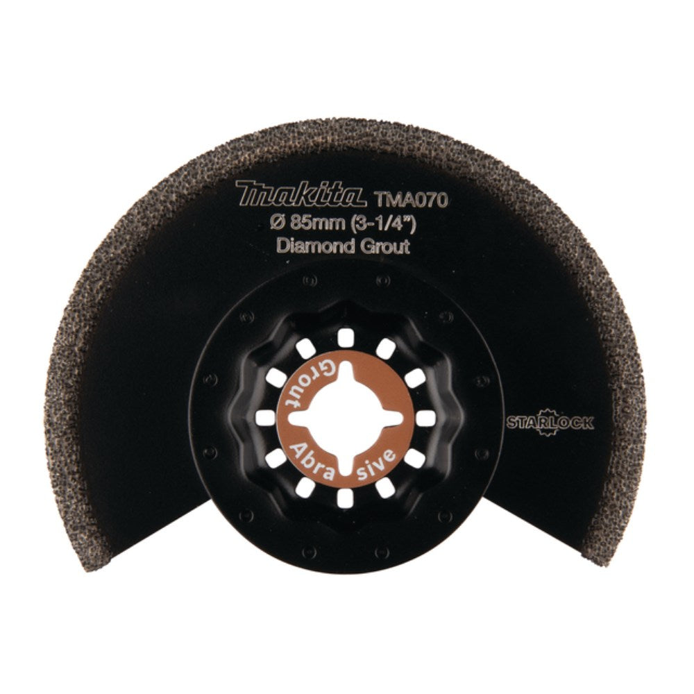 Makita B65034 85mm 40 Grit TMA070 Multitool Diamond Segment Saw Blade