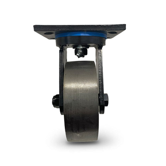 Grip 41964 150mm 1400kg Heavy Duty Cast Iron Swivel Castor Front2