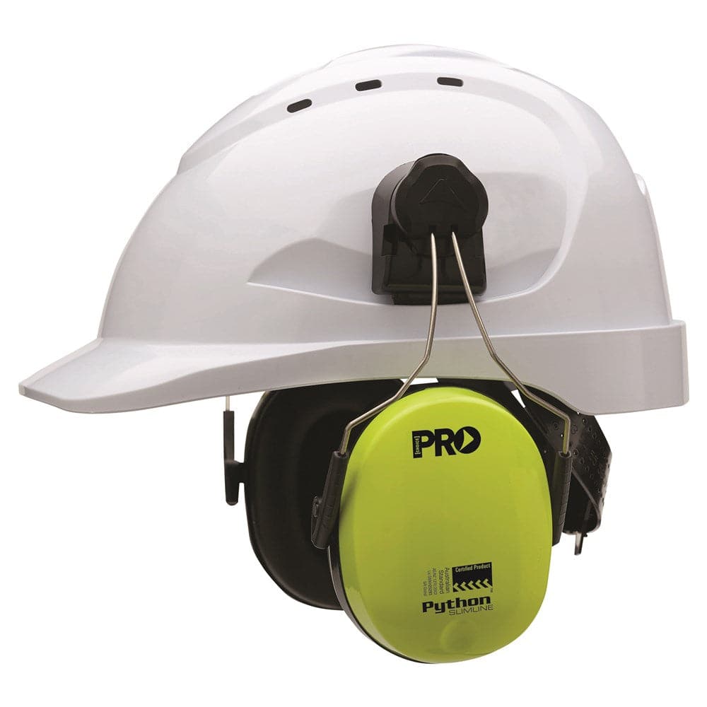 ProChoice HHEMPYTS 31dB Class 5 Python Slimline Hi-Vis Safety Hard Hat Earmuffs